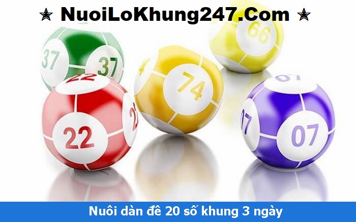 Soi cầu dàn đề 20 số khung 3 ngày tại nuoilokhung247.mobi là phương pháp nhiều tay chơi lựa chọn