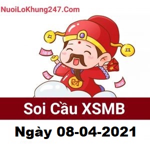 Soi cầu XSMB ngày 08–04–2021