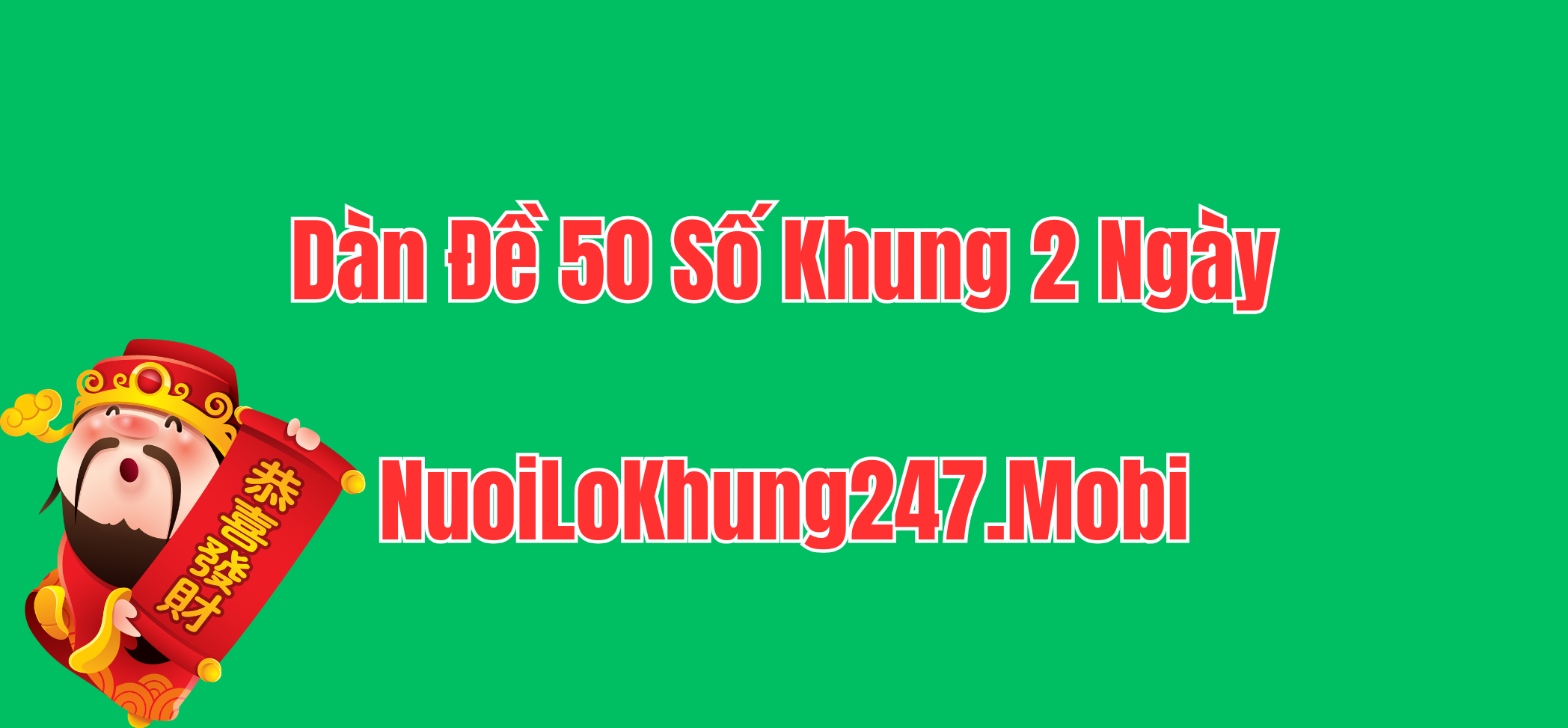 Nuôi dàn đề 50 số khung 2 ngày bất bại